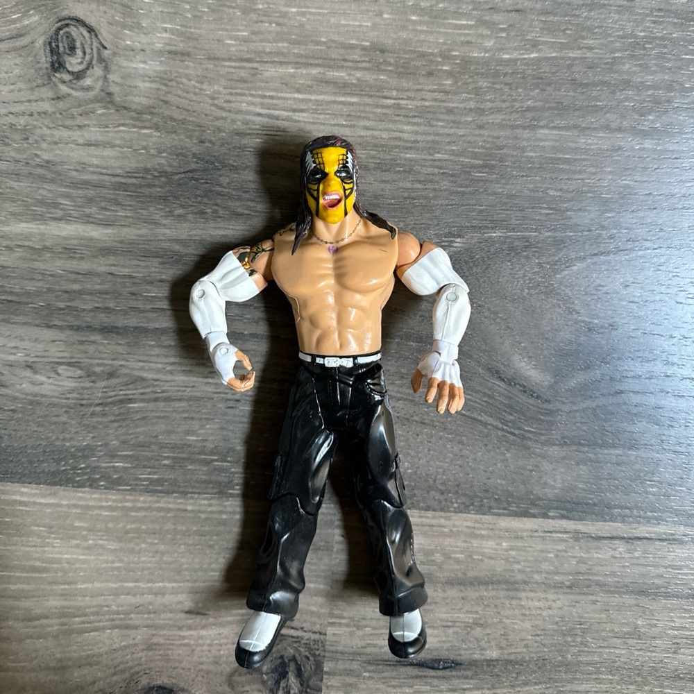 WWE WWF JEFF HARDY 2004 JAKKS PACIFIC WRESTLING FIGURE HARDY BOYZ